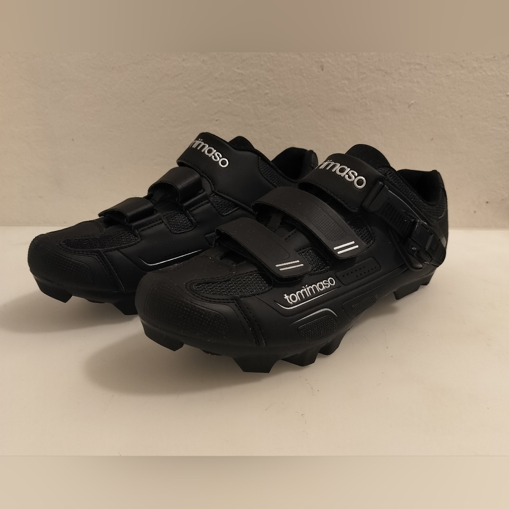 Tommaso Black Cycling Shoes Size 12 Pre-owned